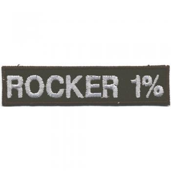 AUFNÄHER Patches Applikation - Rocker 1 % - 03230 Gr. ca. 8 x 11 cm