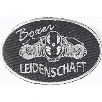 AUFNÄHER - Boxer Leidenschaft - 04339 - Gr. ca. 11,5 x 7,5 cm