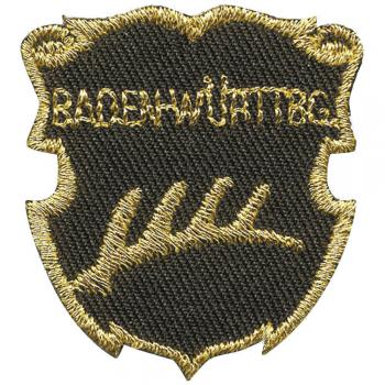 Aufnäher - Brandzeichen Baden-Württemberg - 02169 - Gr. ca. 3,5 x 4 cm - Patches Stick Applikation