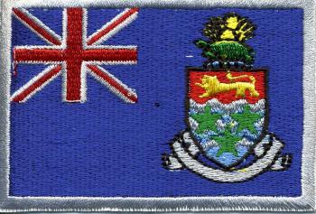 Aufnäher - Caymain-Insel Fahne - 21584 - Gr. ca. 8 x 5 cm