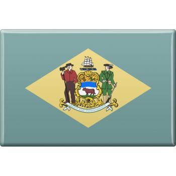 MAGNET - US-Bundesstaat Delaware - Gr. ca. 8 x 5,5 cm - 37108 - Küchenmagnet
