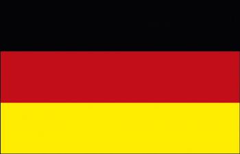 Deko-Länderflagge - Deutschland - Gr. ca. 150 x 90 cm - 07800 - Trendflagge, Länderflagge mit Ösen