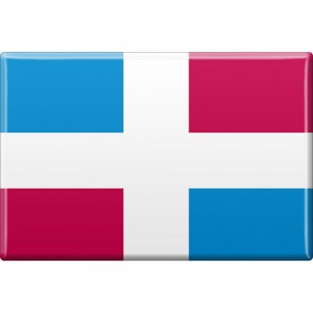 Küchenmagnet - Länderflagge Dominikanische Republik - Gr.ca. 8x5,5 cm - 38030 - Magnet