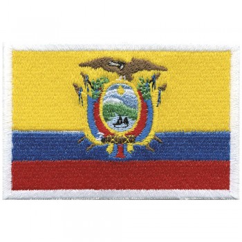Aufnäher Länderflagge - Ecuador - 20468 Gr. ca. 8 x 5cm