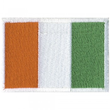 Aufnäher Länderflagge - Elfenbeinküste - 20456 - Gr. ca. 8 x 5cm