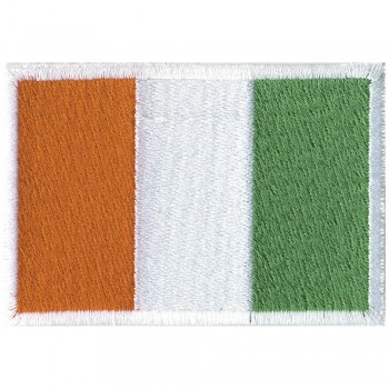 Aufnäher Länderflagge - Elfenbeinküste - 20456 - Gr. ca. 8 x 5cm