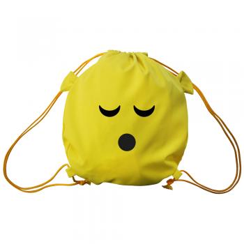Trend-Bag mit Aufdruck - Smilie Empört -  65208 - Turnbeutel Sporttasche Rucksack