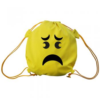 Trend-Bag mit Aufdruck  - Smilie -  65211 - Turnbeutel Sporttasche Rucksack