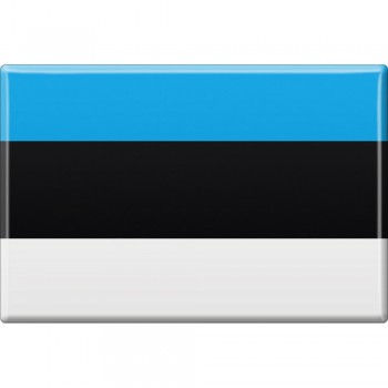 Küchenmagnet - Länderflagge Estland - Gr.ca. 8x5,5 cm - 38033 - Magnet
