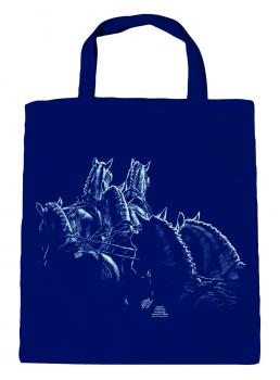 ©Kollektion Bötzel Baumwolltasche - Pferde-Motiv FAHRSPORT - 08833