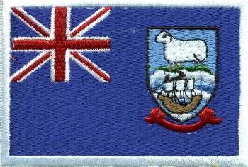 Aufnäher - Falklandinseln Fahne - 21592 - Gr. ca. 8 x 5 cm