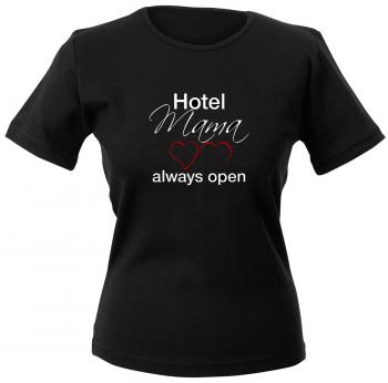 Girly-Shirt mit Print - Hotel Mama - 10966 schwarz - L