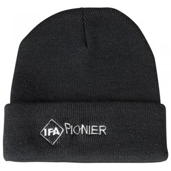 Hip-Hop Mütze mit Einstickung - IFA PIONIER - 54146 schwarz