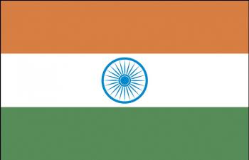 Dekofahne - Indien - Gr. ca. 150 x 90 cm - 80064 - Deko-Länderflagge