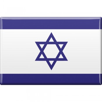 Küchenmagnet - Länderflagge Israel - Gr.ca. 8x5,5 cm - 38051 - Magnet
