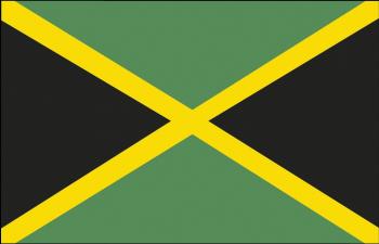 Dekoflagge Stockländerfahne - Jamaika - Gr. ca. 40x30cm - 77071 - Flagge