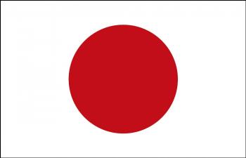 Schwenkflagge Stockländerfahne - Japan - Gr. ca. 40x30cm - 77072 - Länderflagge Fahne