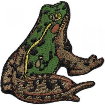 Aufnäher Patches Applikation - Laubfrosch Frosch - 03158 Gr. ca. 5 x 6 cm