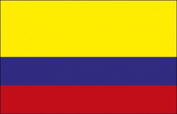 Hissflagge - Kolumbien - Gr. ca. 40x30cm - 77084 - Stockländerfahne Flagge