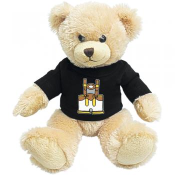 Plüsch - Teddybär mit Shirt - Lederhose - 27095