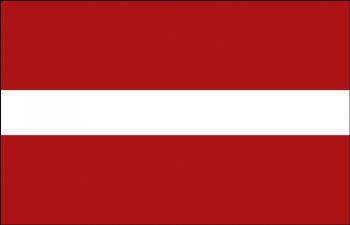 Dekofahne - Lettland - Gr. ca. 150 x 90 cm - 80091- Deko-Länderflagge