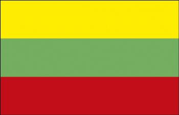 Dekofahne - Litauen - Gr. ca. 150 x 90 cm - 80095 - Deko-Länderflagge