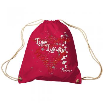 Trend-Bag Turnbeutel Sporttasche Rucksack mit Print - Love Luxury - TB10835