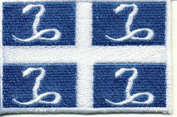 Aufnäher - Martinique Fahne - 21627 - Gr. ca. 8 x 5 cm