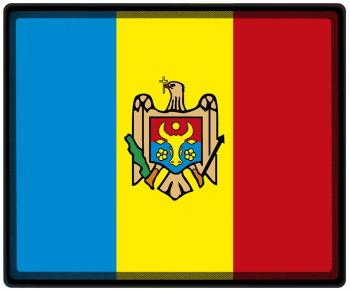 Mousepad Mauspad mit Motiv - Moldawien Fahne Fußball Fußballschuhe - 82109 - Gr. ca. 24  x 20 cm