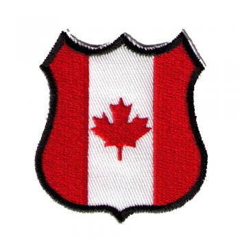 AUFNÄHER - Wappen - KANADA - 02934 - Gr. ca. 5 x 6 cm - Patches Stick Applikation