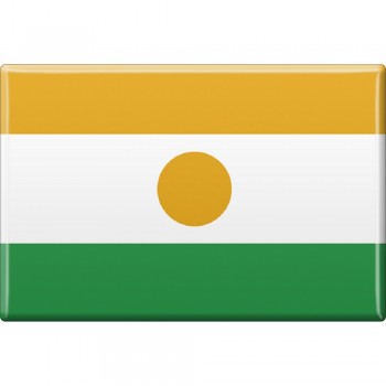 Kühlschrankmagnet - Länderflagge Niger - Gr.ca. 8x5,5 cm - 38095 - Magnet