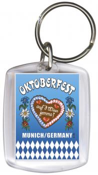 Schlüsselanhänger - Oktoberfest Munich/ Germany - Gr. ca. 60x40mm - 03423
