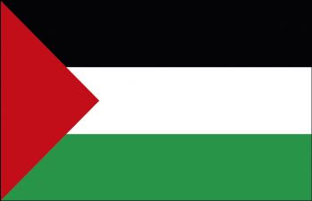 Dekofahne - Palästina - Gr. ca. 150 x 90 cm - 80125 - Deko-Länderflagge
