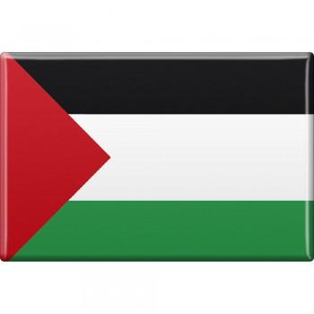 Kühlschrankmagnet - Länderflagge Palästina - Gr.ca. 8x5,5 cm - 37801 - Magnet