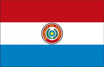 Dekofahne - Paraguay - Gr. ca. 150 x 90 cm - 80128 - Deko-Länderflagge