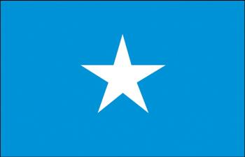 Stockländerfahne - Somalia - Gr. ca. 40x30cm - 77153 - Flagge, Hissfahne, Länderfahne