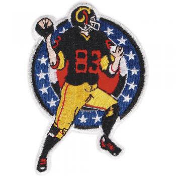 Aufnäher - Footballspieler - 04555 Gr. ca. 8,5 x 9 cm - Patches Stick Applikation