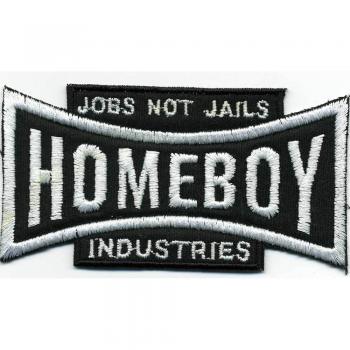 Aufnäher - Homeboy - 02141 - Gr. ca. 9,5 x 5 cm - Patches Stick Applikation