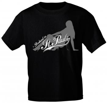 Marken - T-Shirt mit Aufdruck - St. Pauli - 10570 - Gr. XXL