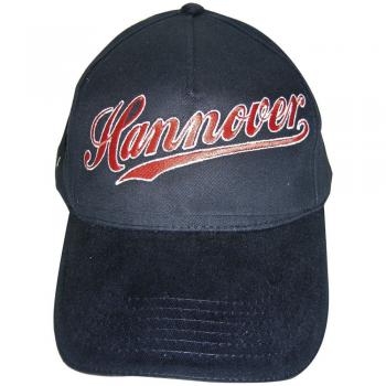 Baseballcap mit Einstickung - Hannover - 61006 schwarz