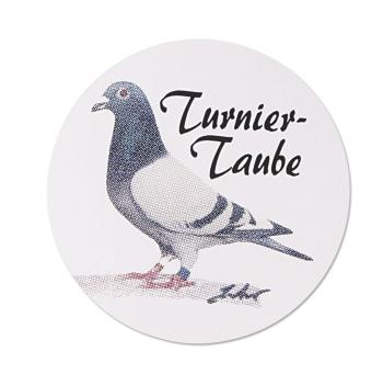 (TB754-4) PVC Aufkleber  ca. 6 cm - Tauben