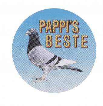 Auto-Aufkleber - Taube - Papis Beste - Gr. ca. 6 cm - TB754/7