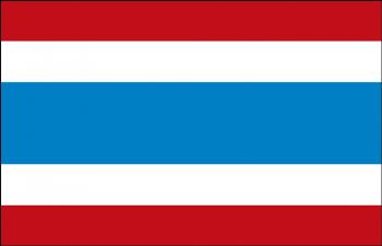 Dekofahne - Thailand - Gr. ca. 150 x 90 cm - 80167 - Deko-Länderflagge