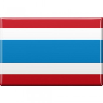 Magnet - Länderflagge Thailand - Gr.ca. 8x5,5 cm - 37837