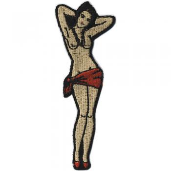 Applikation Patches - PIN UP GIRL - Gr. ca. 3cm x 9cm - 06025