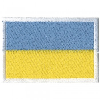 Aufnäher Länderfahne - UKRAINE - 21496 Gr. ca.  8 x 5cm