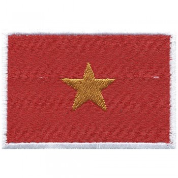 Aufnäher Länderfahne - VIETNAM - 21499 Gr. 8 x 5cm