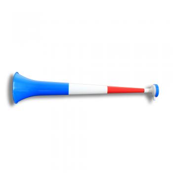 Vuvuzela Horn Fan-Trompete Fussball - Gesamtlänge ca. 55cm - 4teilig Frankreich 39345-7