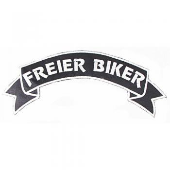 Rückenaufnäher - Freier Biker - Gr. ca. 7x28cm - 08517