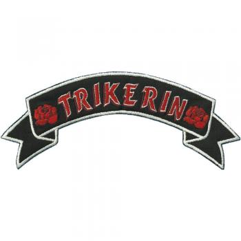 Rückenaufnäher - Trikerin - 08551 - Gr. ca. 20 x 5,5 cm - Patches Stick Applikation
